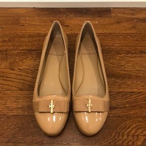 Tory Burch Nude Flats
